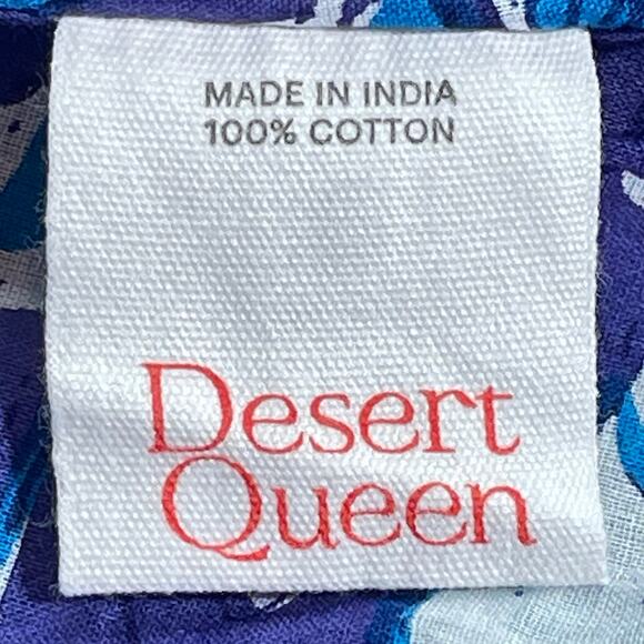 Desert Queen Cotton Floral Nandi Mini Dress Size 34 EU 2 US Free People - Picture 7 of 7